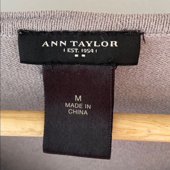 Ann Taylor Cardigan with Ruffle detail - Picture 3 of 5